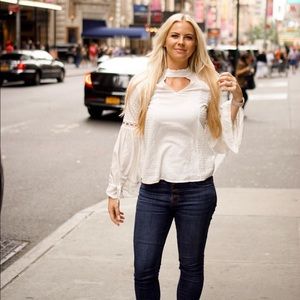 Cute peasant style top